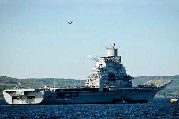 Russia loses world's largest floating dock when repairing her only aircraft carrier. 63134.jpeg