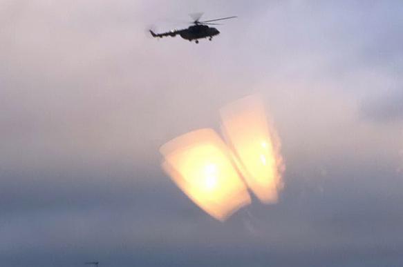 Federal Guards Service practices evacuation of Kremlin officials on helicopters. 63242.jpeg