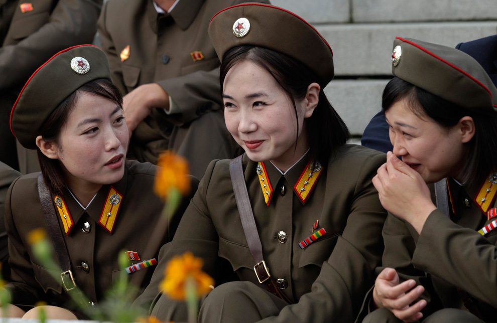 North korean teenage girl