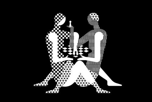 Russian designers create Kama Sutra-like logo for World Chess Championship in London. 61715.jpeg