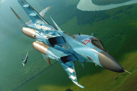 Russian Su-35 fighters force Turkey's F-16 out of Syrian airspace. 63780.jpeg