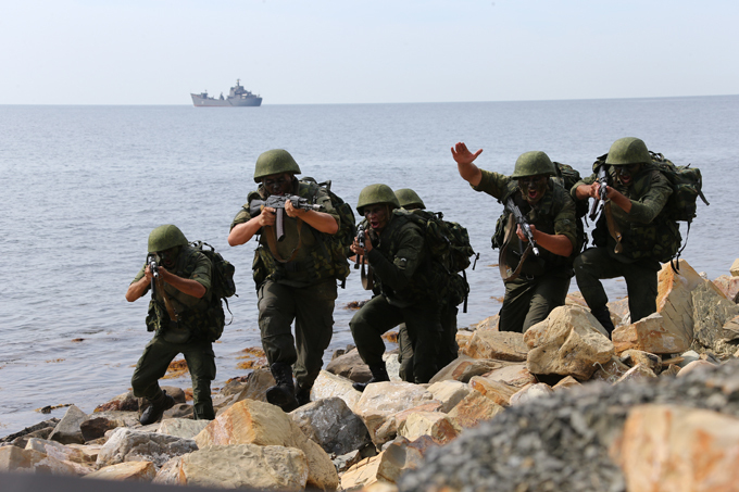 Kavkaz-2012 drills in Southern Russia