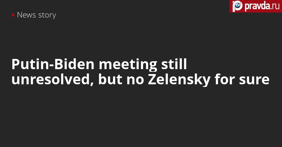 Joe Biden refuses to meet Ukraine’s Zelensky before shaking hands with Putin in Geneva