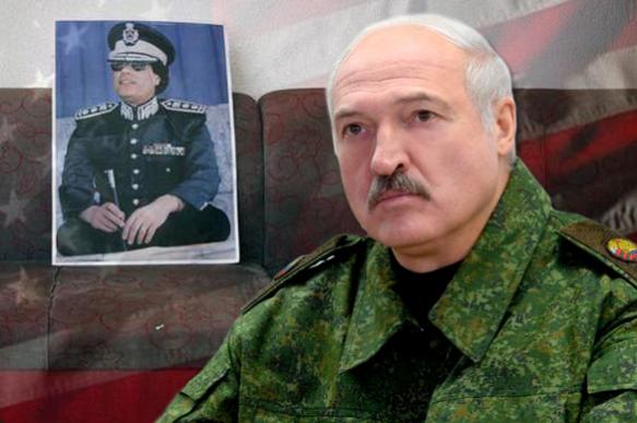 US offers Lukashenko to suffer Gaddafi's fate?