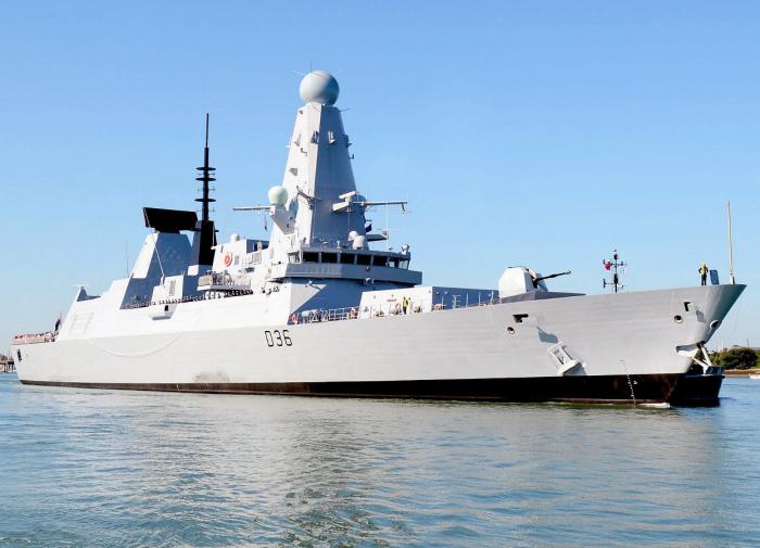 Russia opens warning fire to force British destroyer out of Russian waters