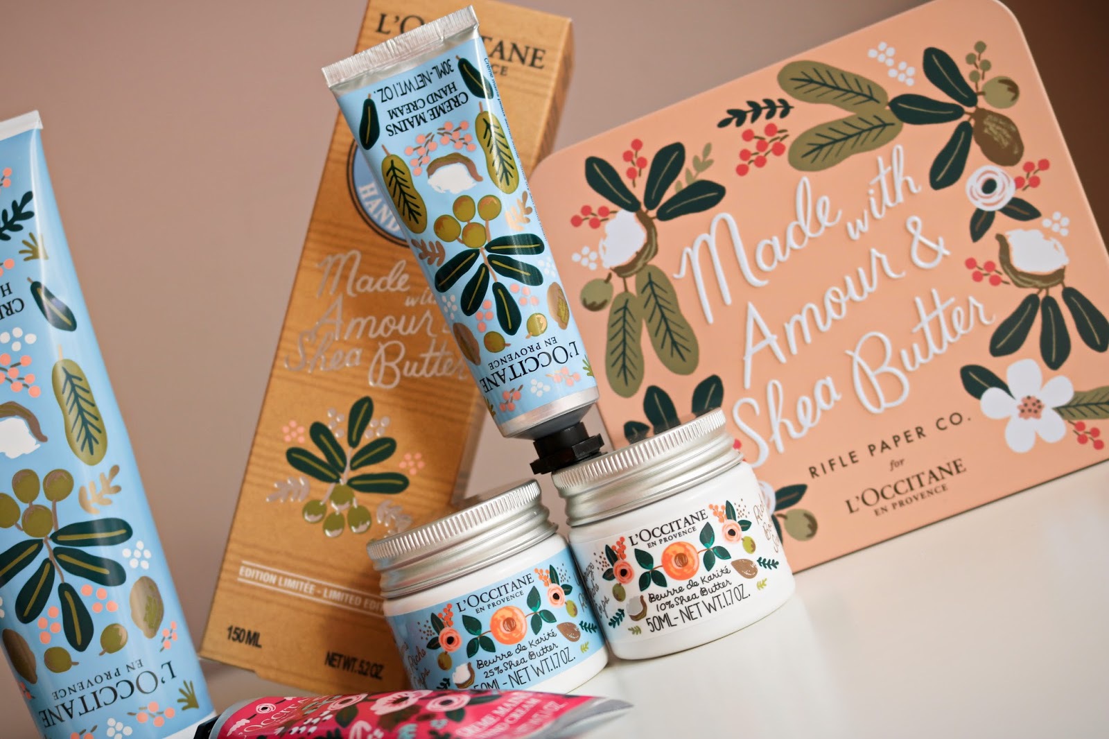 L'Occitane x Rifle Paper Co